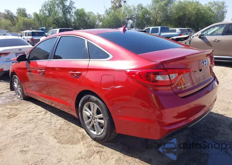 2017 Hyundai Sonata Se из США, поврежденный, VIN 5NPE24AF1HH469221